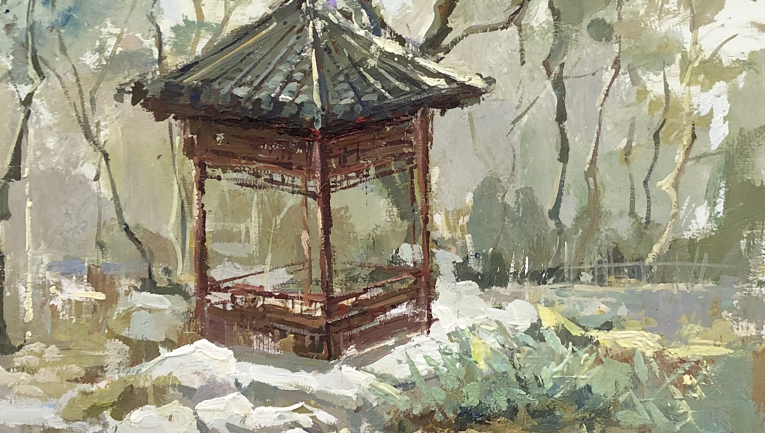 ego美术 | 水彩风景—方砂砂-杭州老鹰画室